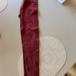 Forever 21 Rose Ribbed High-Waist Leggings